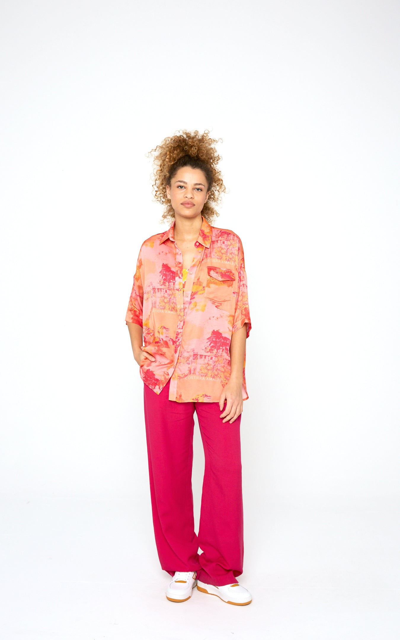 Modetrotter - Berry Carta Shirt