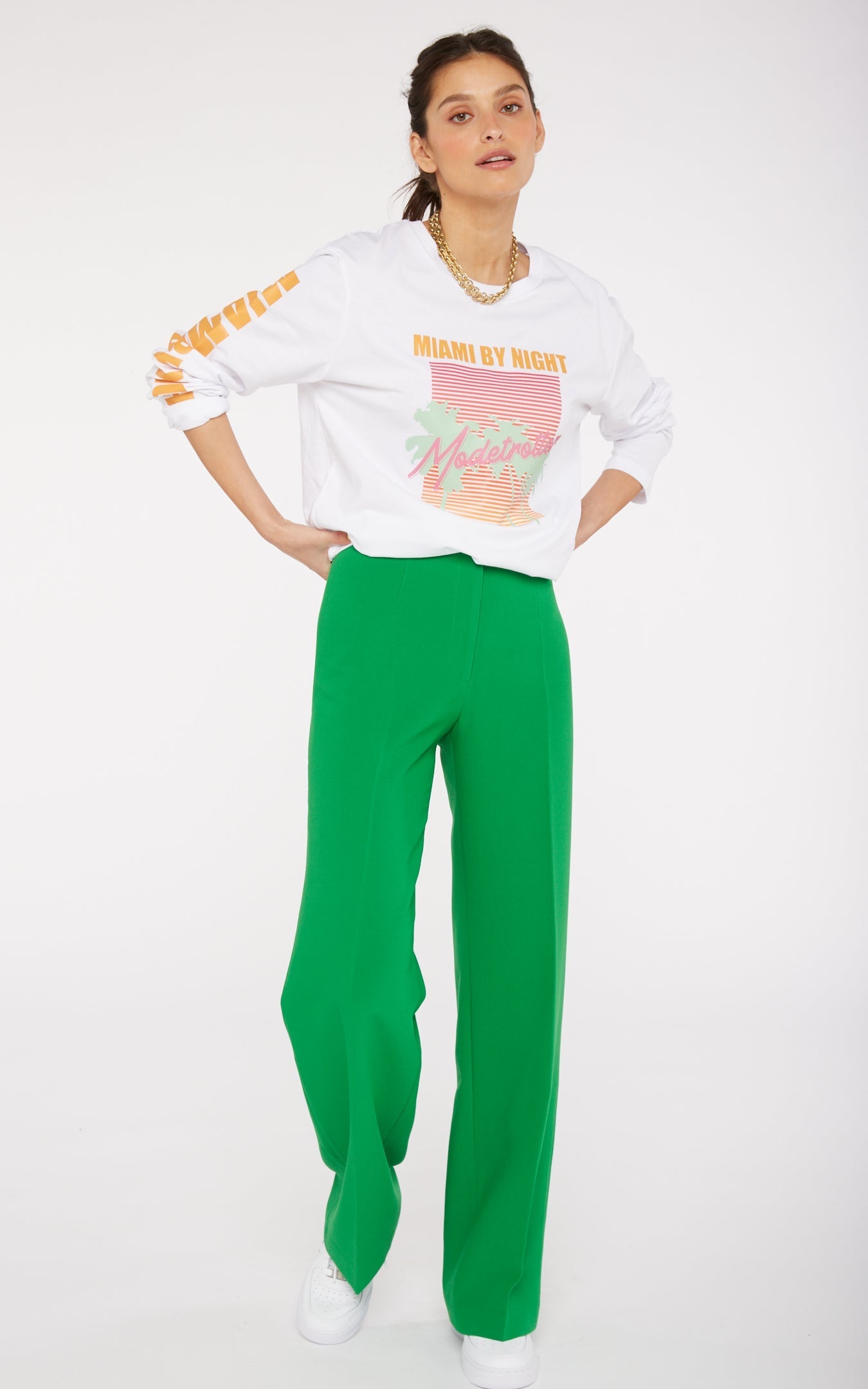 Modetrotter - Marcus Wemba Green Trousers
