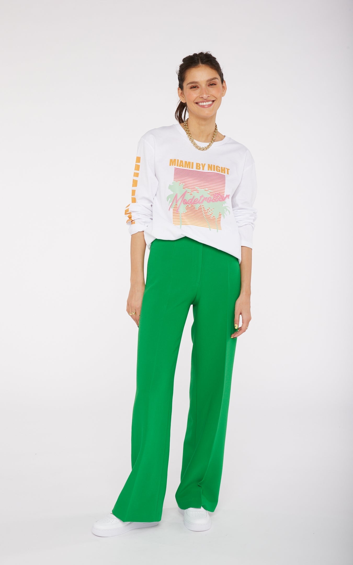 Modetrotter - Marcus Wemba Green Trousers