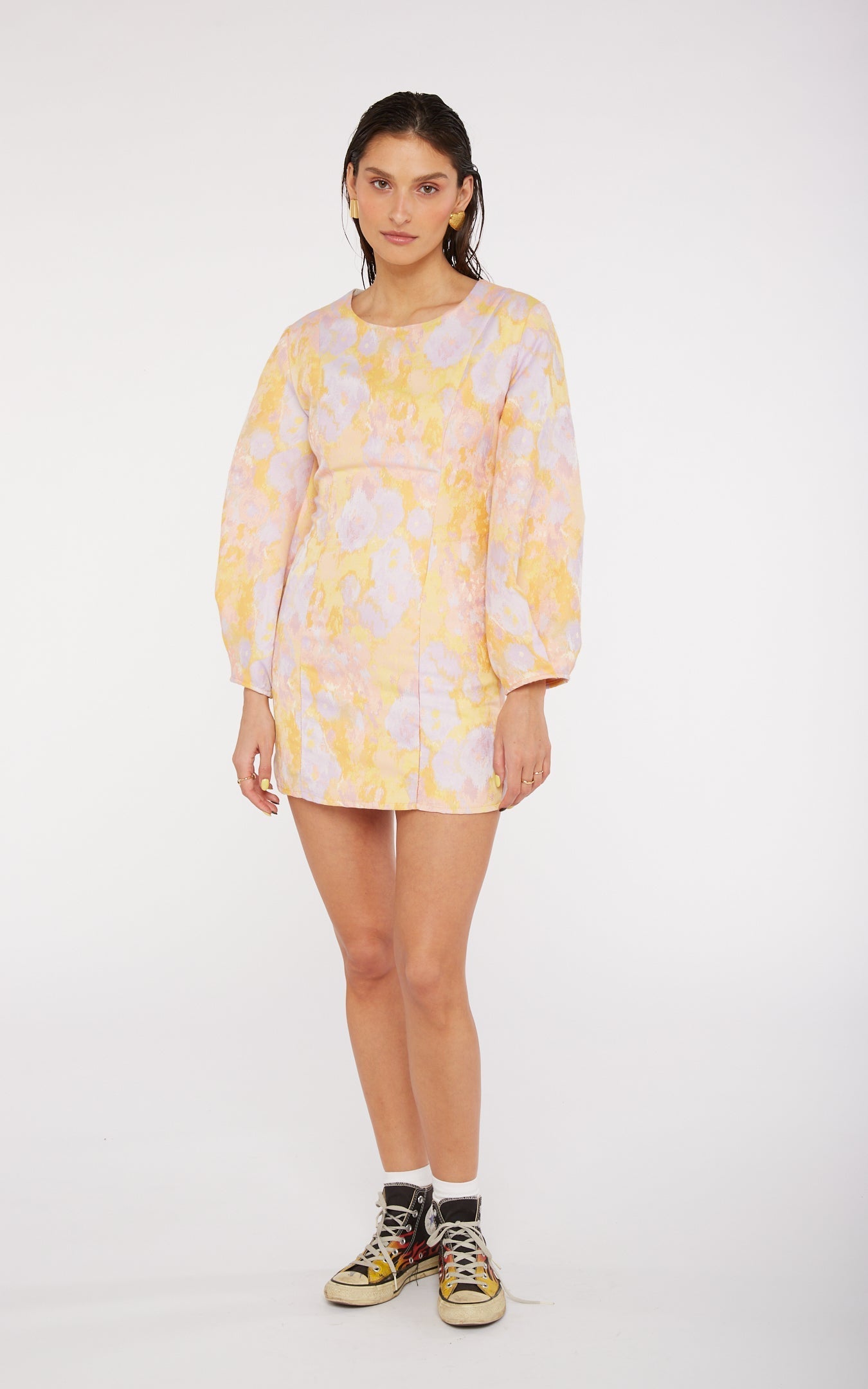 Modetrotter - Robe Hailey Natoma Jaune