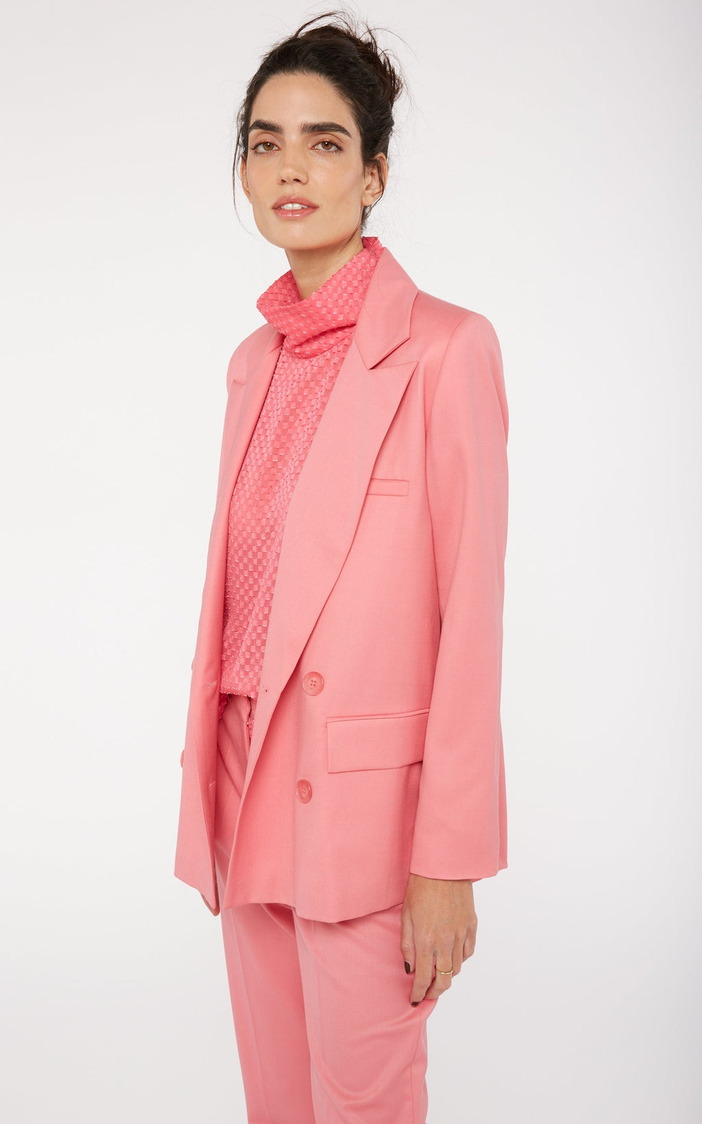 Modetrotter - Chaqueta Valeria Thorens Rosa