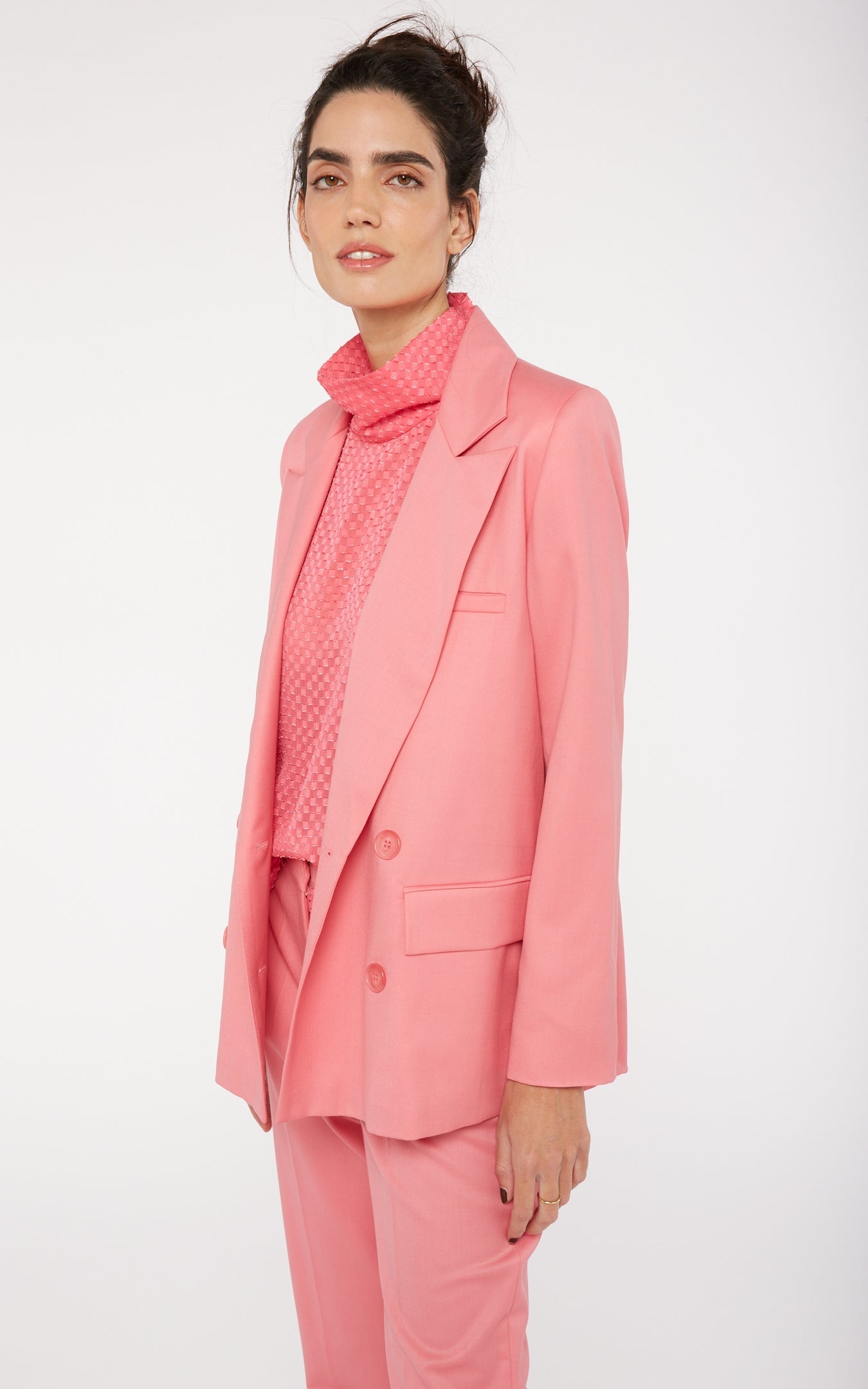 Modetrotter - Chaqueta Valeria Thorens Rosa
