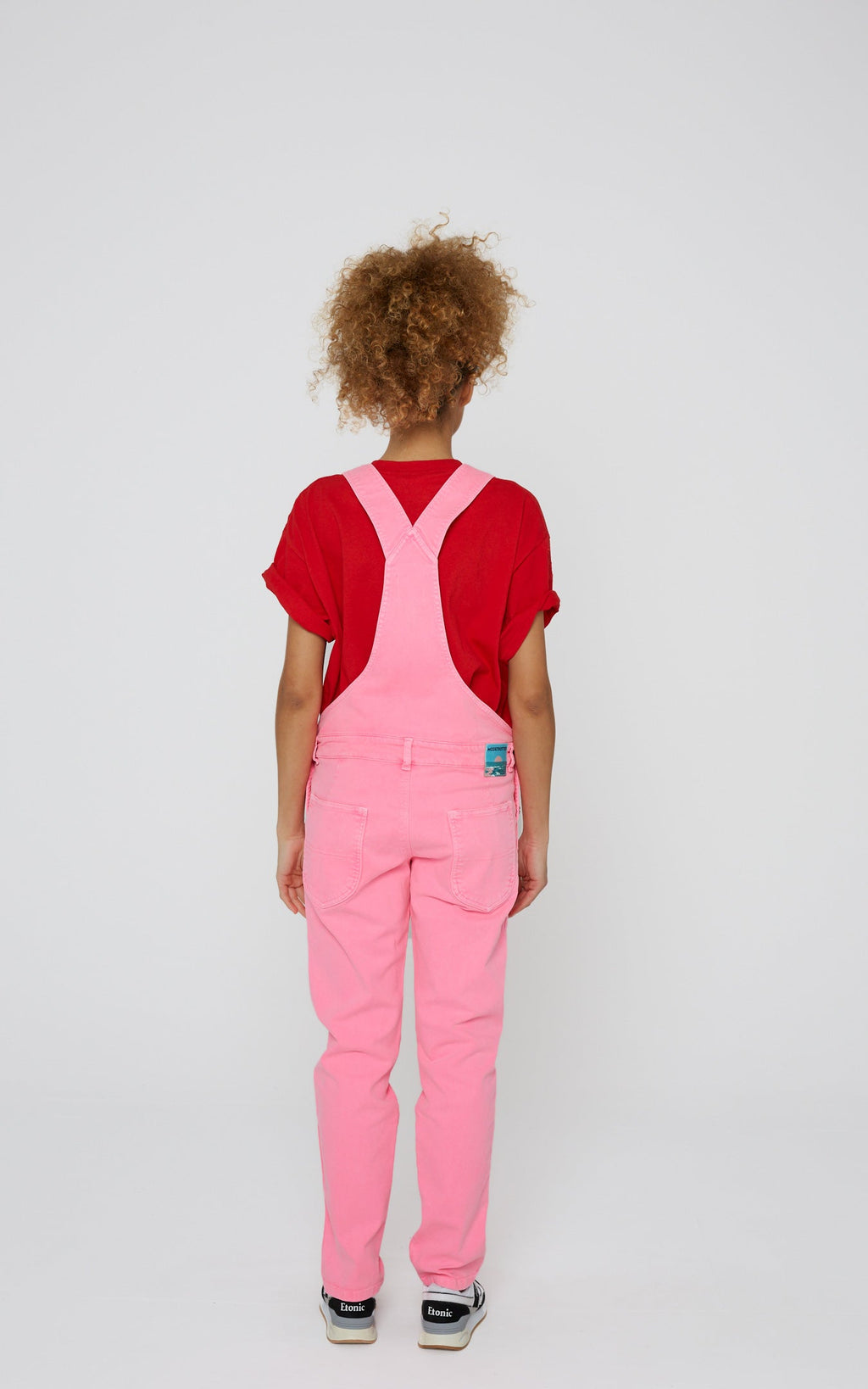 Modetrotter - Romane Tuni Dungarees - Fluorescent Pink