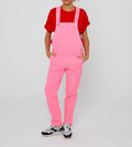 Modetrotter - Romane Tuni Dungarees - Fluorescent Pink