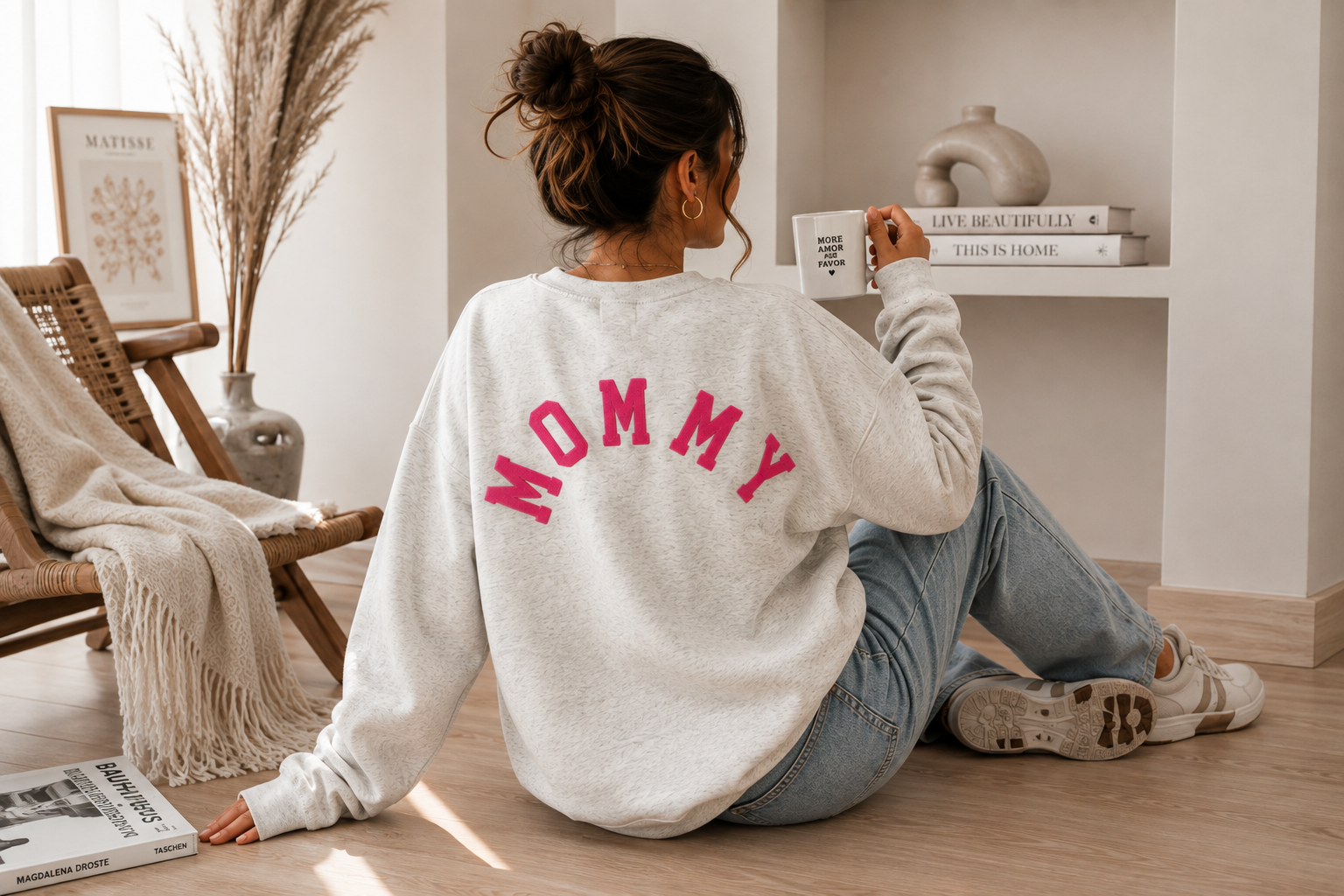Mommy Sweatshirt - Pink