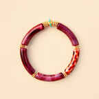 Bracelet Juhu - Monochrome Pourpre