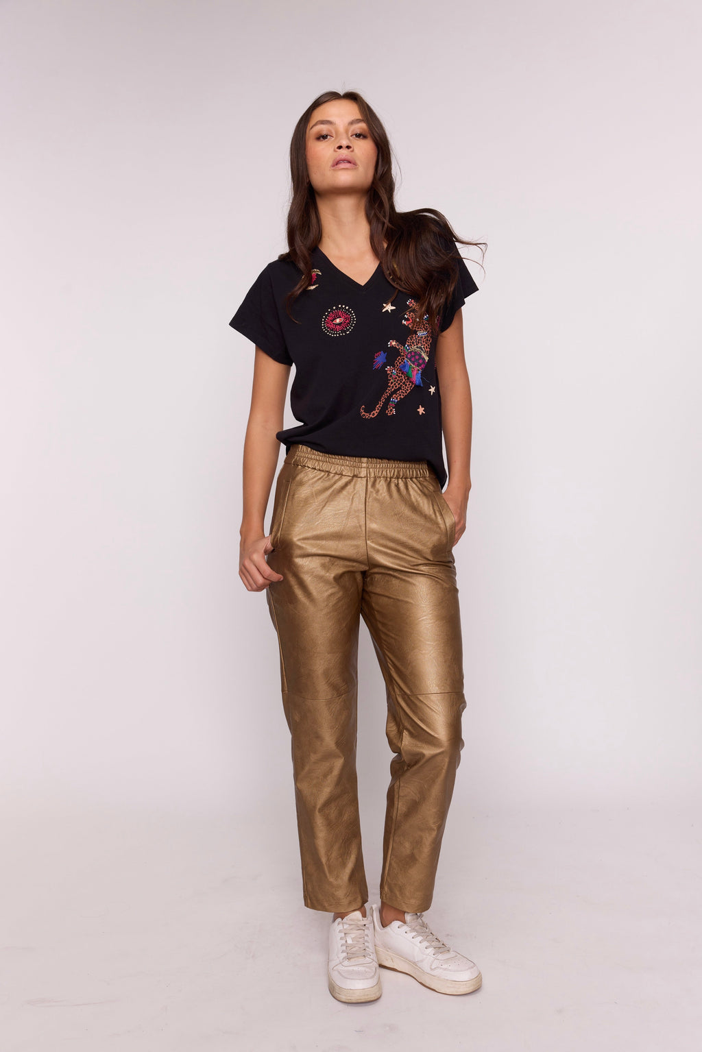 Moritzio Trousers - Gold