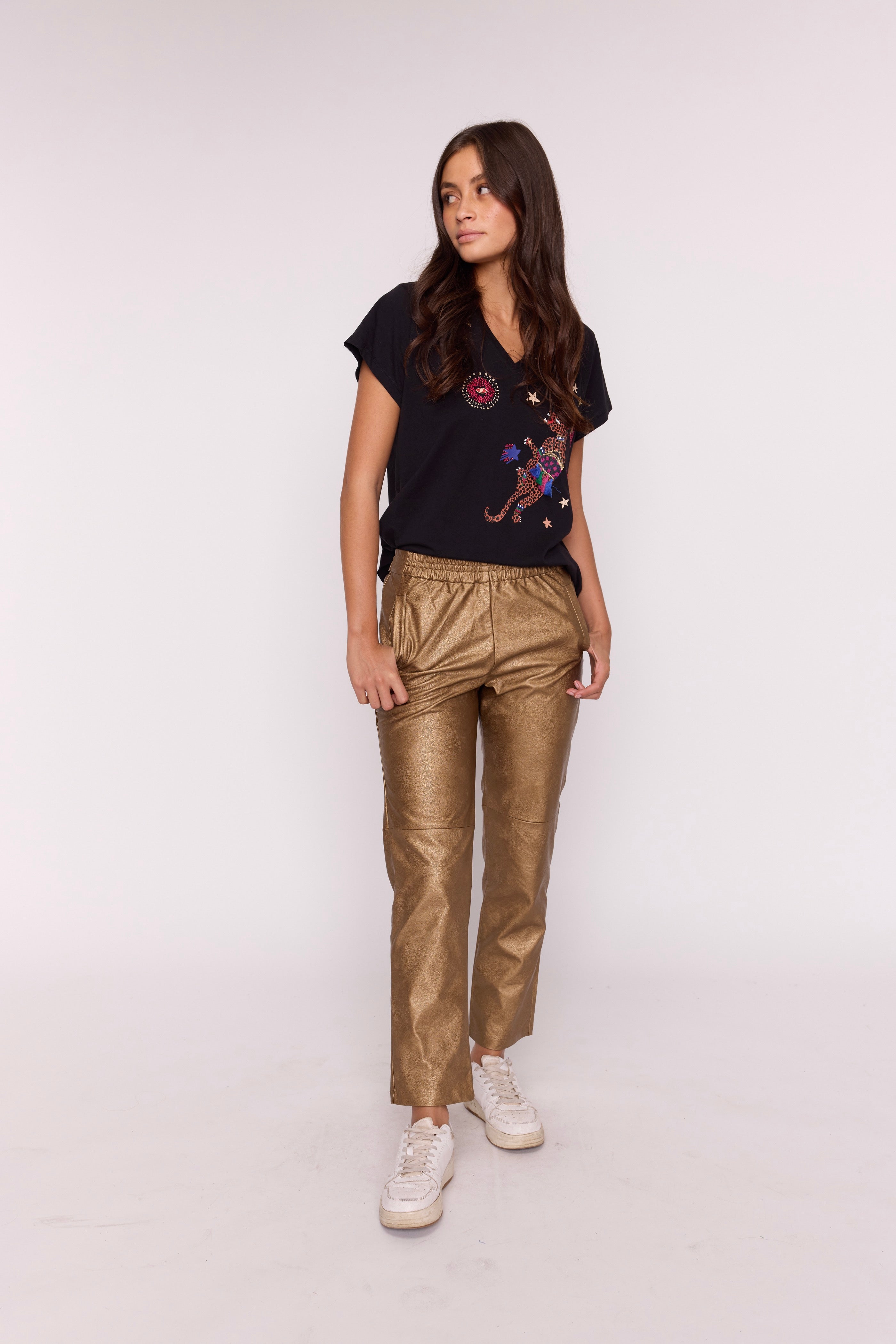 Moritzio Trousers - Gold