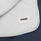 Washed Linen Comforter - Pebble Gray
