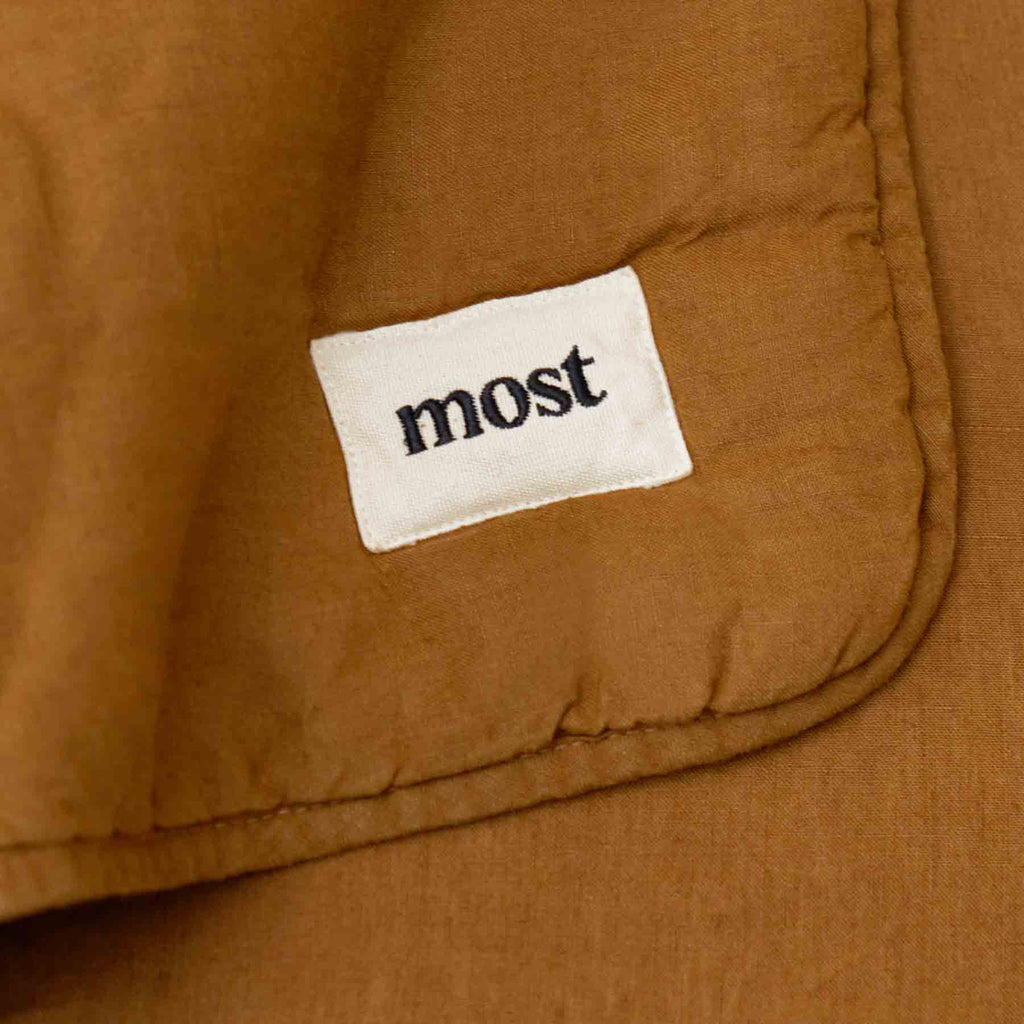 Washed Linen Comforter - Mocha