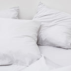 Mattress fitted sheet large bonnet percale washed cotton quality gray home Most
