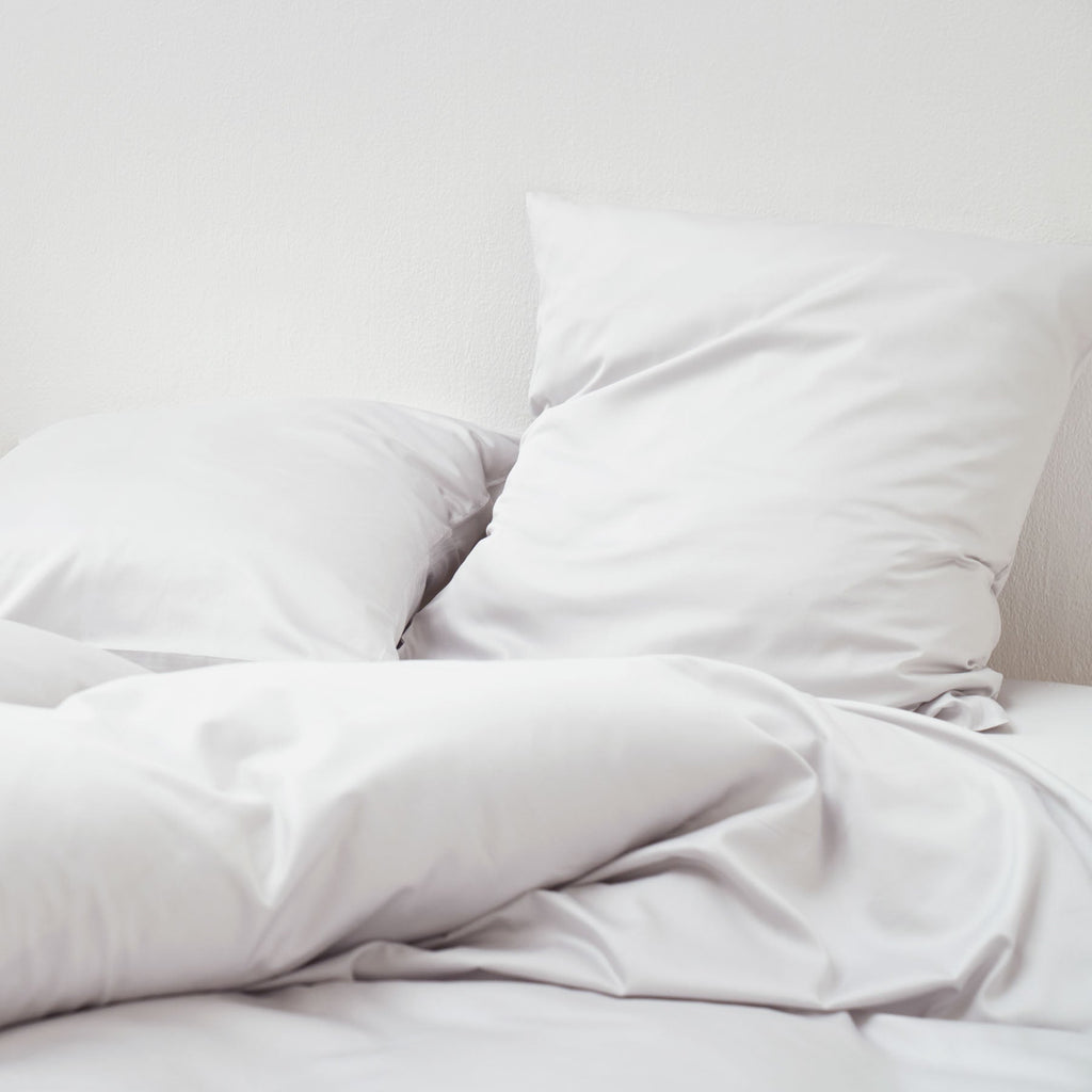 high-end bed linen Egyptian cotton satin most gray
