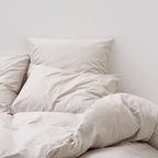 bed linen percale cotton lava egyptian cotton beige maison most