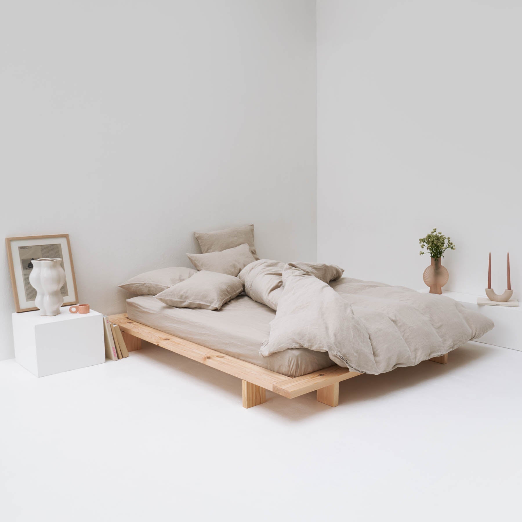 most sustainable eco-friendly washed linen pillowcase