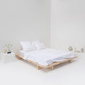 Flat Sheet - 300 Thread Count Egyptian Cotton Satin - White
