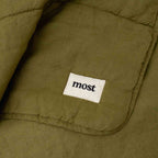 Linen Comforter - Olive Green