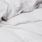 Flat Sheet - Washed Linen 190G/M² - Pebble Gray