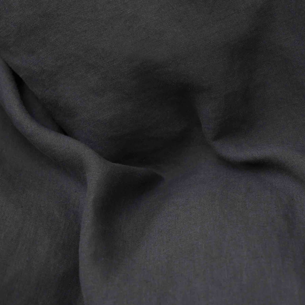 Flat Sheet - Washed Linen 190G/M² - Graphite Gray
