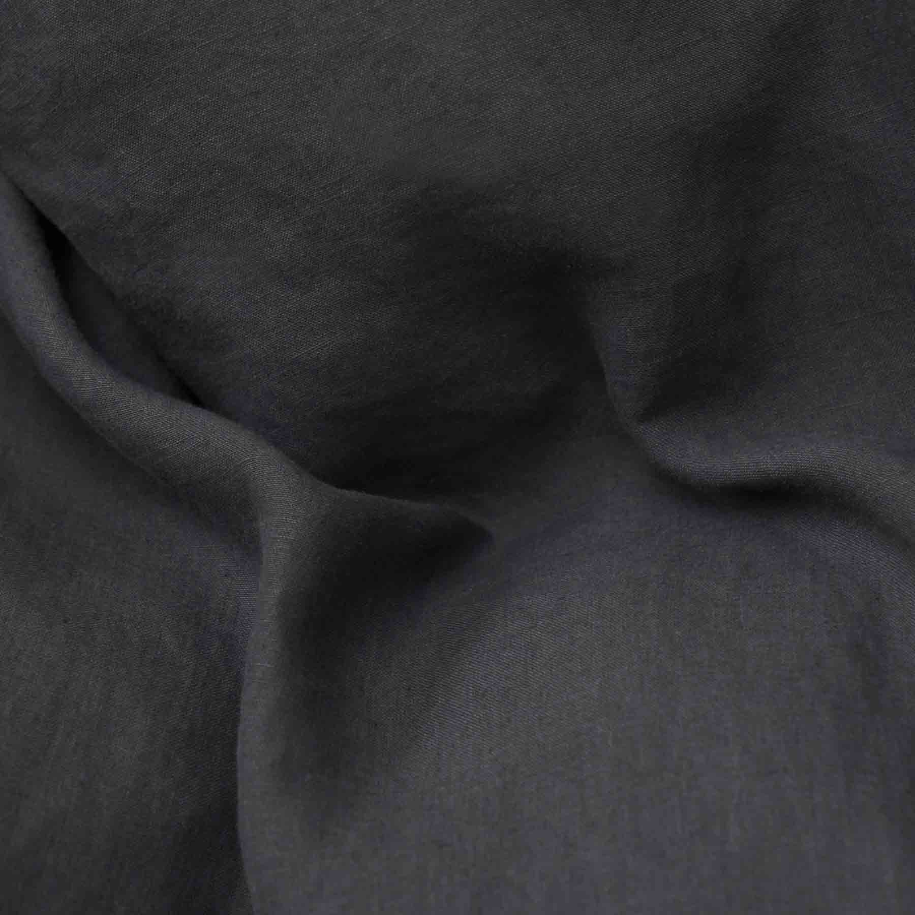 Flat Sheet - Washed Linen 190G/M² - Graphite Gray