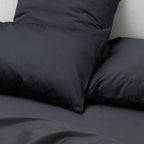 bed linen quality satin egyptian cotton black maison most
