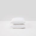 Portugal white washed linen pillowcase