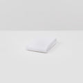 Mattress fitted sheet 30 cm in high-end white washed linen Most