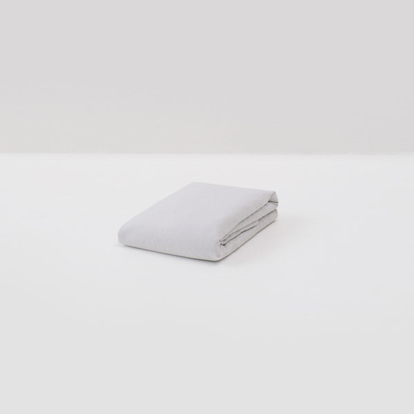 Drap Plat - En Lin Lavé 190G/M² - Gris Galet