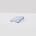 Fitted Sheet - Washed Linen 190G/M² - Glacier Blue