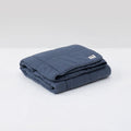 Washed Linen Comforter - Storm Blue