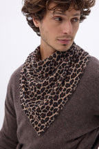 Bandana de leopardo Moussa - Leopardo - Hombre
