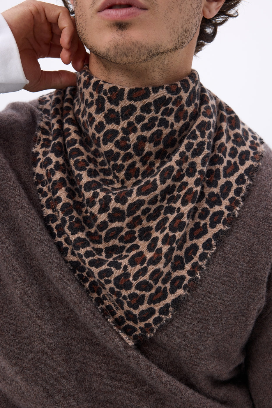 Bandana de leopardo Moussa - Leopardo - Hombre