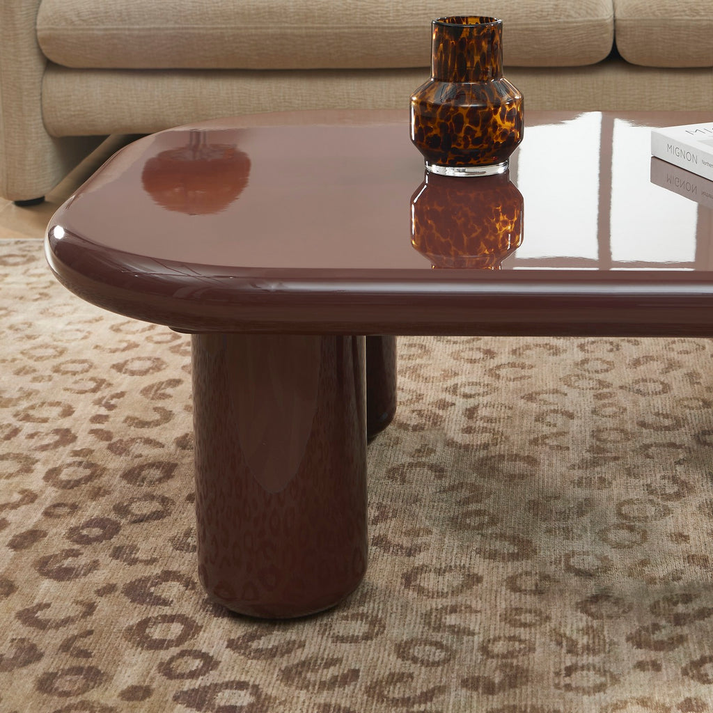 Moxy - Coffee Table - Burgundy