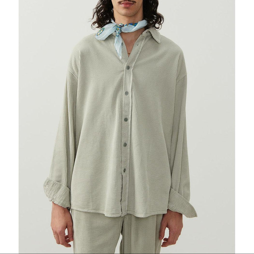 Camisa Recta Cuello Abotonado - Falaise Vintage - Hombre