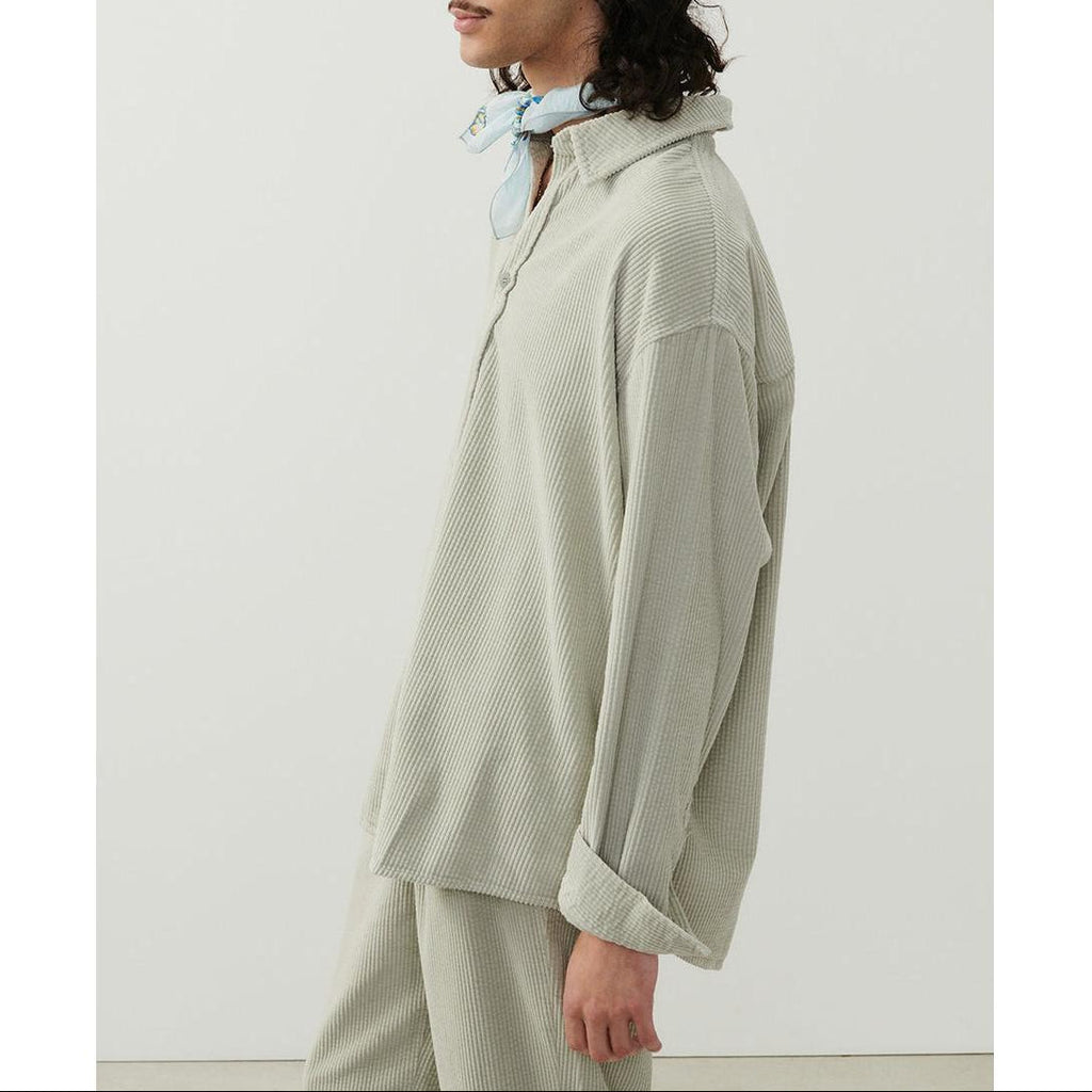 Camisa Recta Cuello Abotonado - Falaise Vintage - Hombre