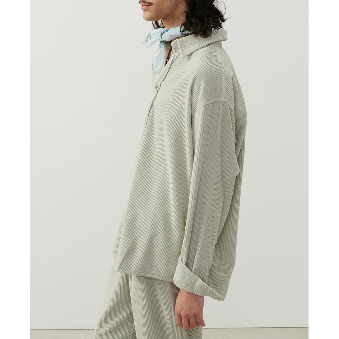 Camisa Recta Cuello Abotonado - Falaise Vintage - Hombre