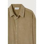 Camisa recta con cuello abotonado - Avena vintage - Hombre