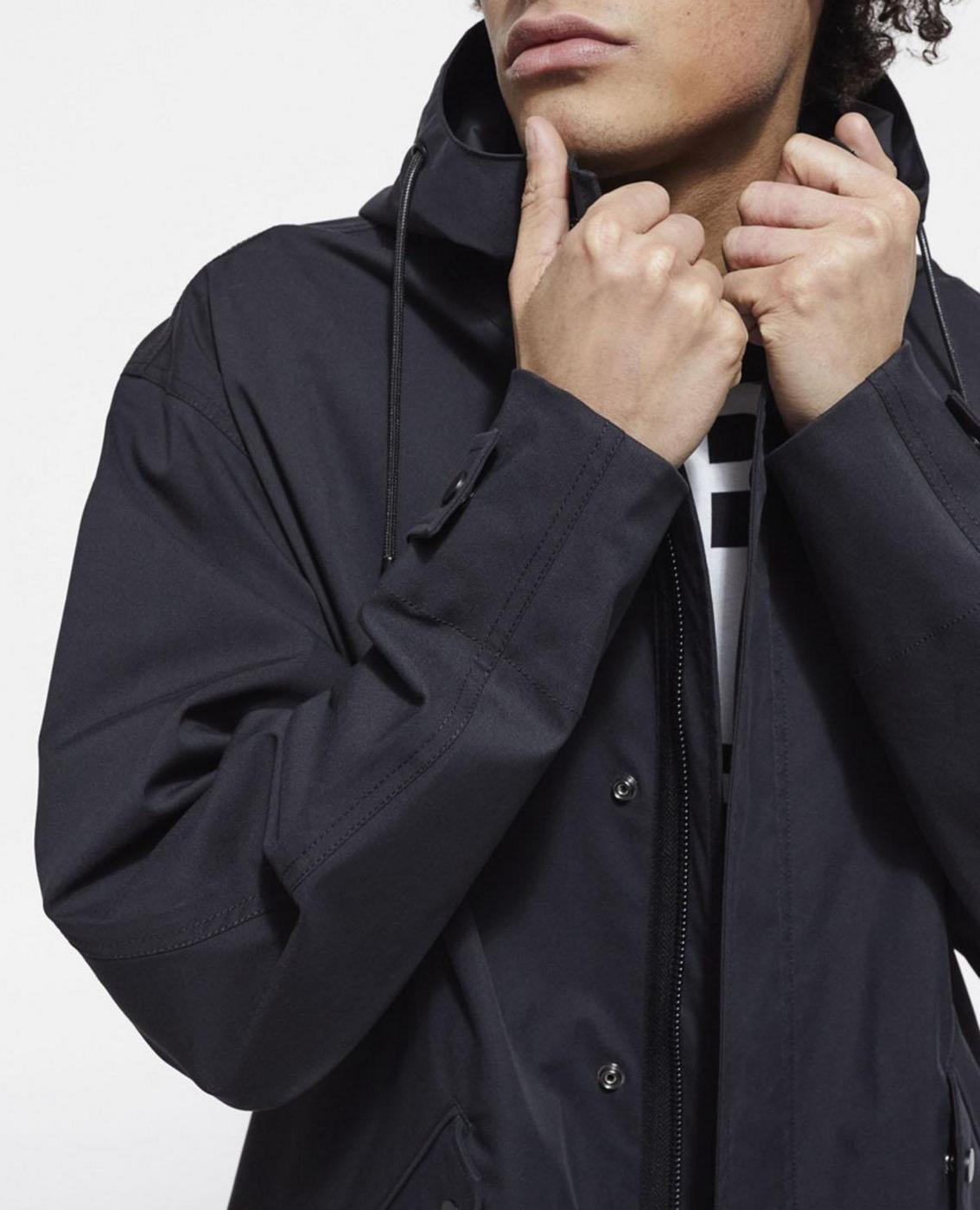 The Kooples - Hooded Parka - Black - Men