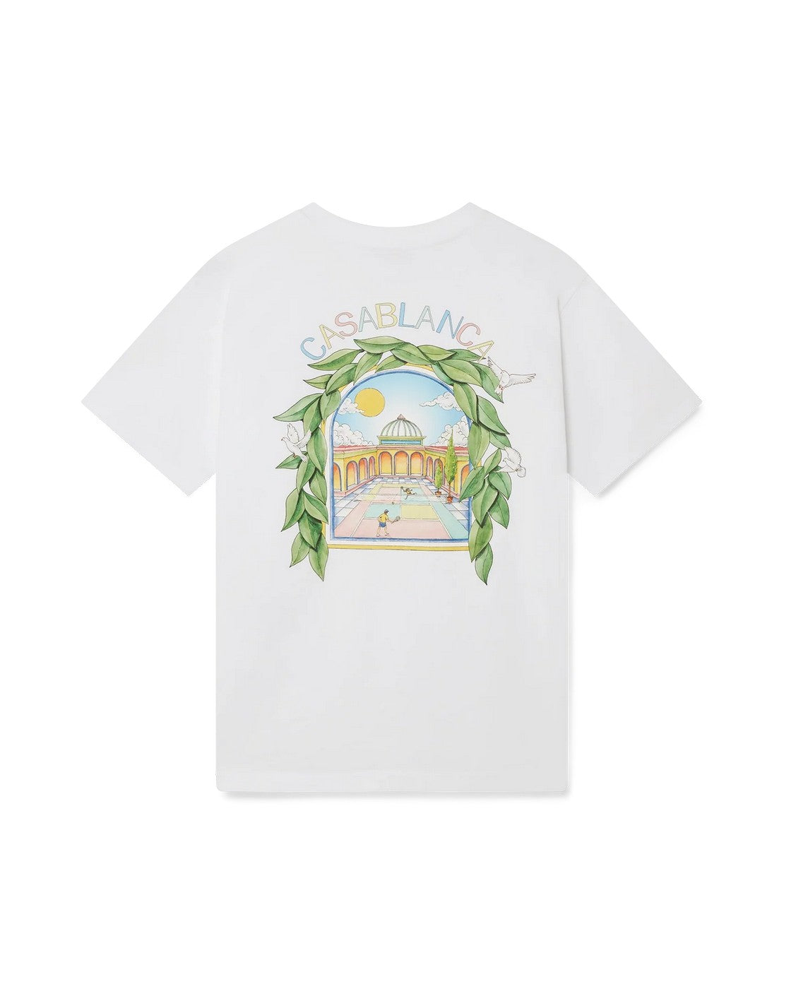 Camiseta L'Arche De Tennis - Blanco