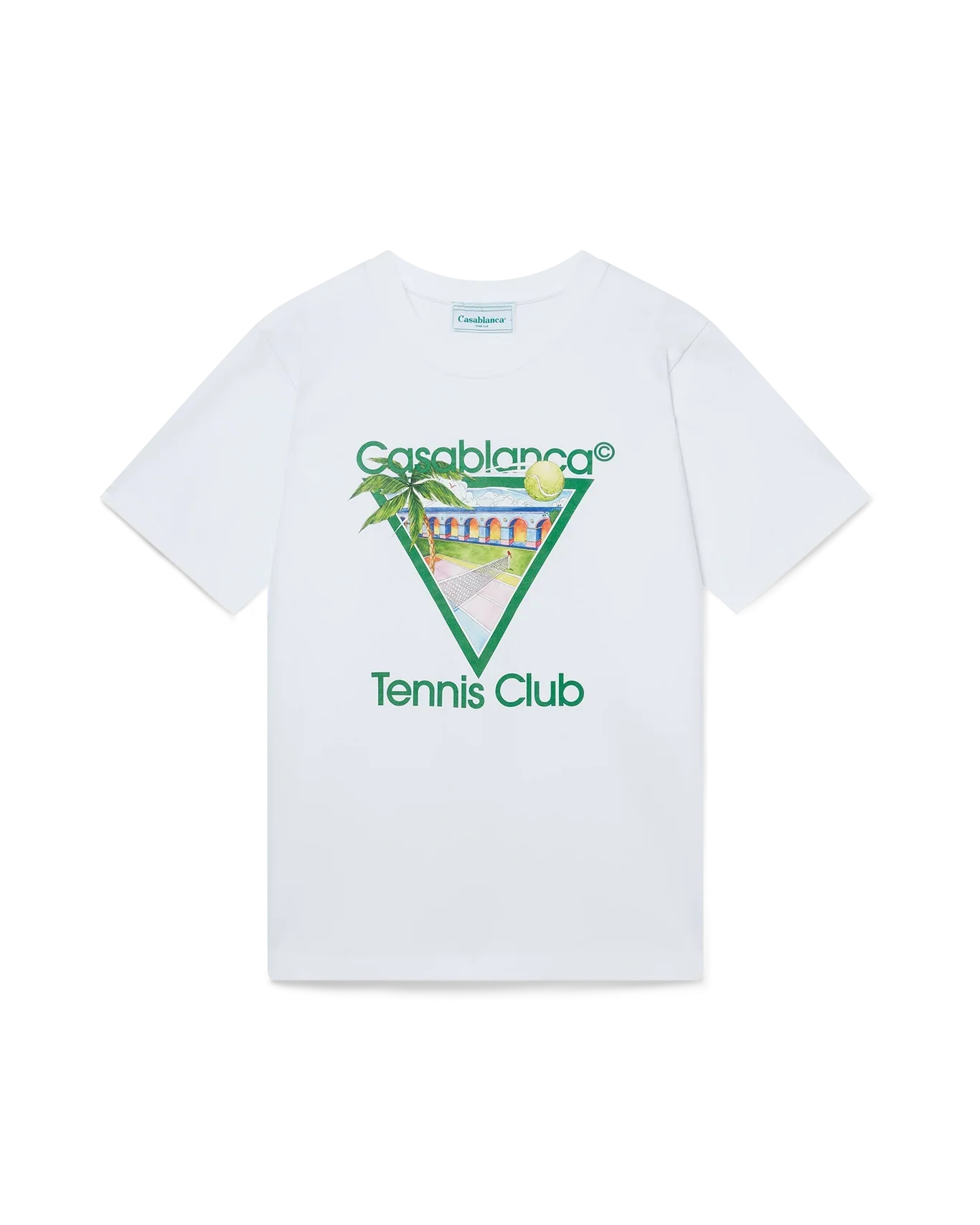 T-Shirt Tennis Club Icon - Blanc
