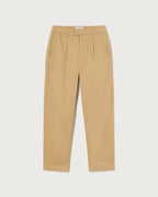 Wotan sostenible camel pants - silhouette 1