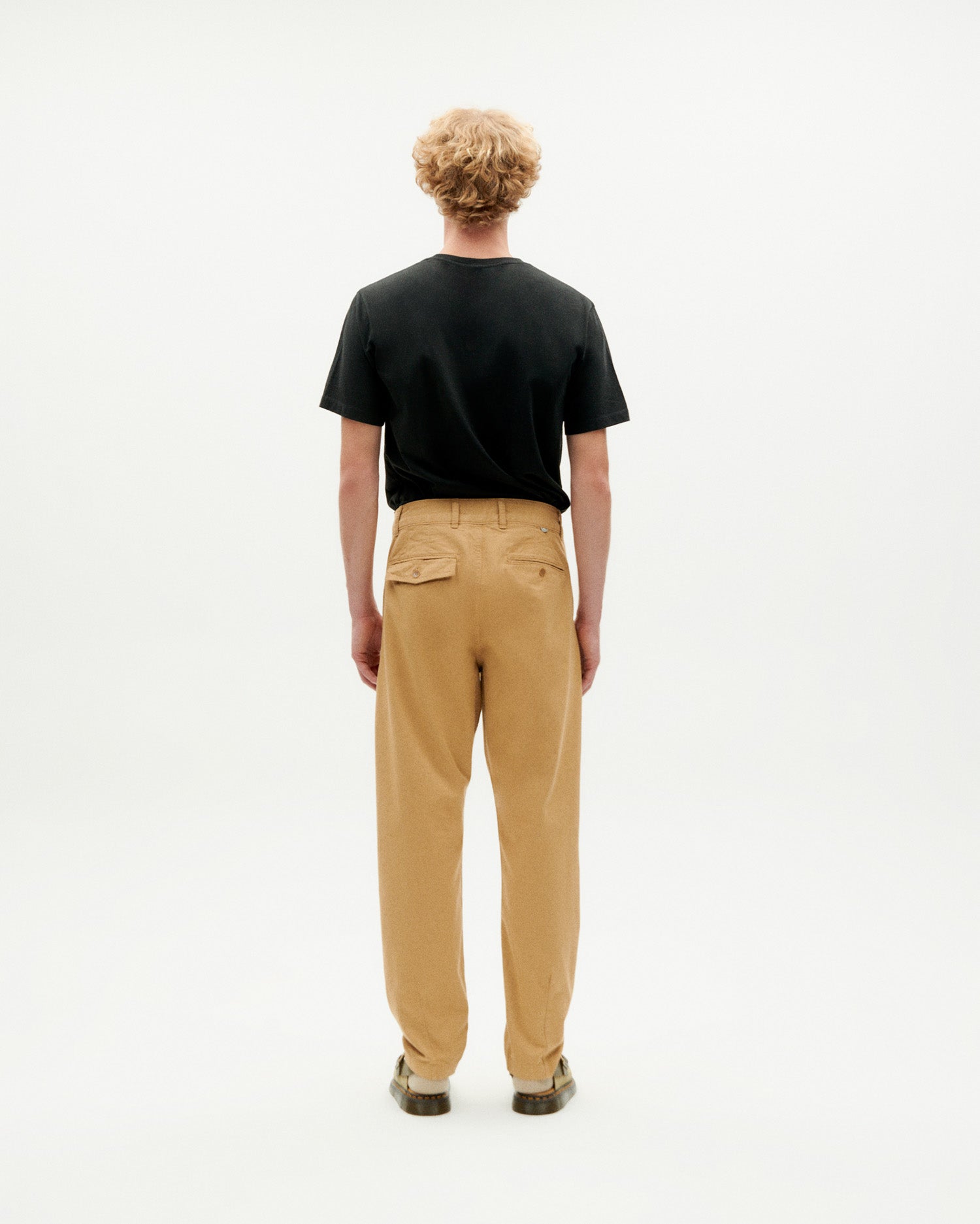 Wotan sostenible camel pants -2