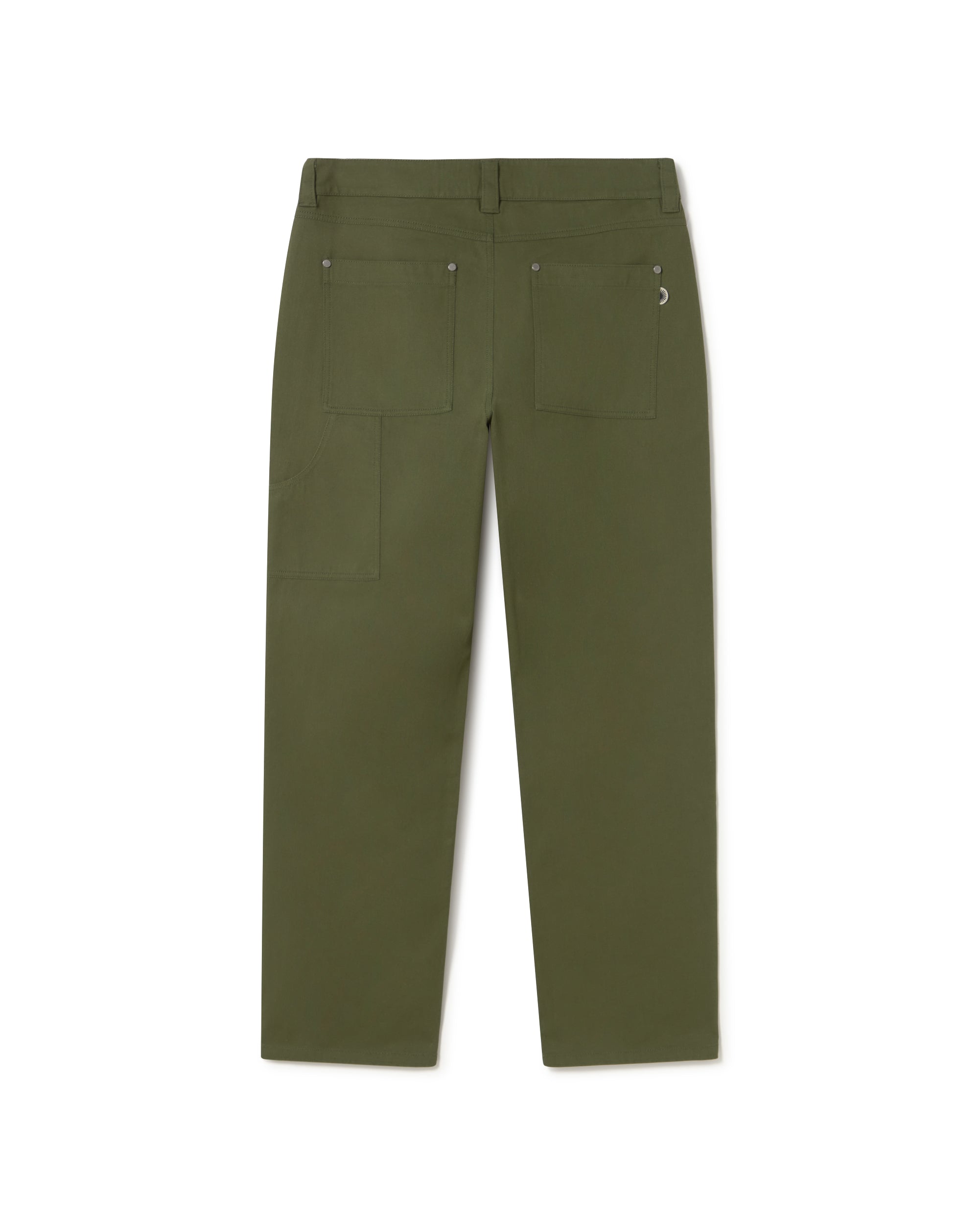 Green Owen sustainable trousers - silhouette 3