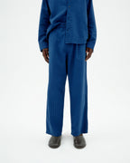 Luc sostenible blue seersucker pants-1