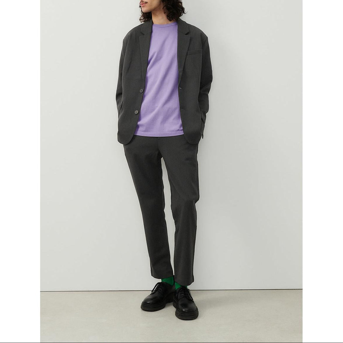 Pantalon Droit - Carbone Chine - Homme