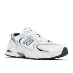 New Balance 530 White Silver Navy - Blanc
