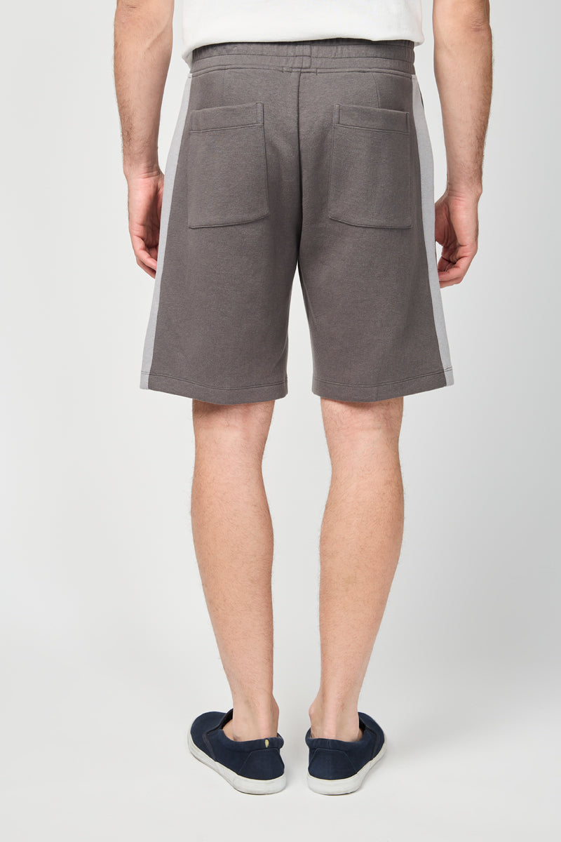 Short En Tricot Double Recyclé - Camouflage/Argent - Homme