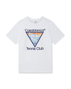 Casablanca Paris - Camiseta Icon Club de Tenis - Blanco