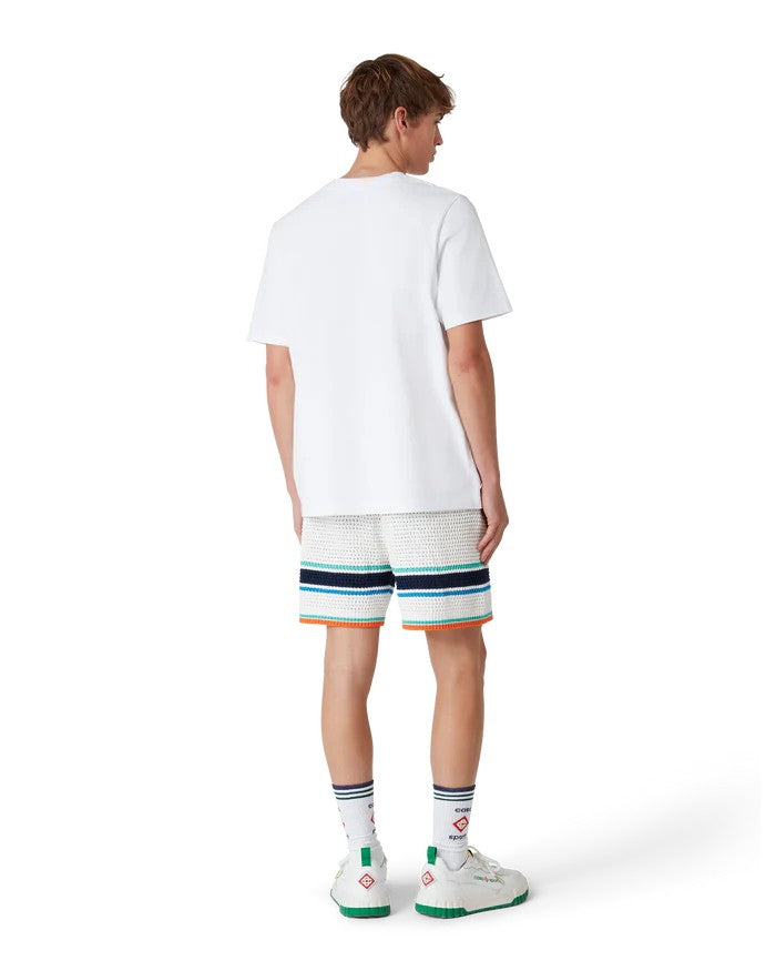 Casablanca Paris - Camiseta Icon Club de Tenis - Blanco