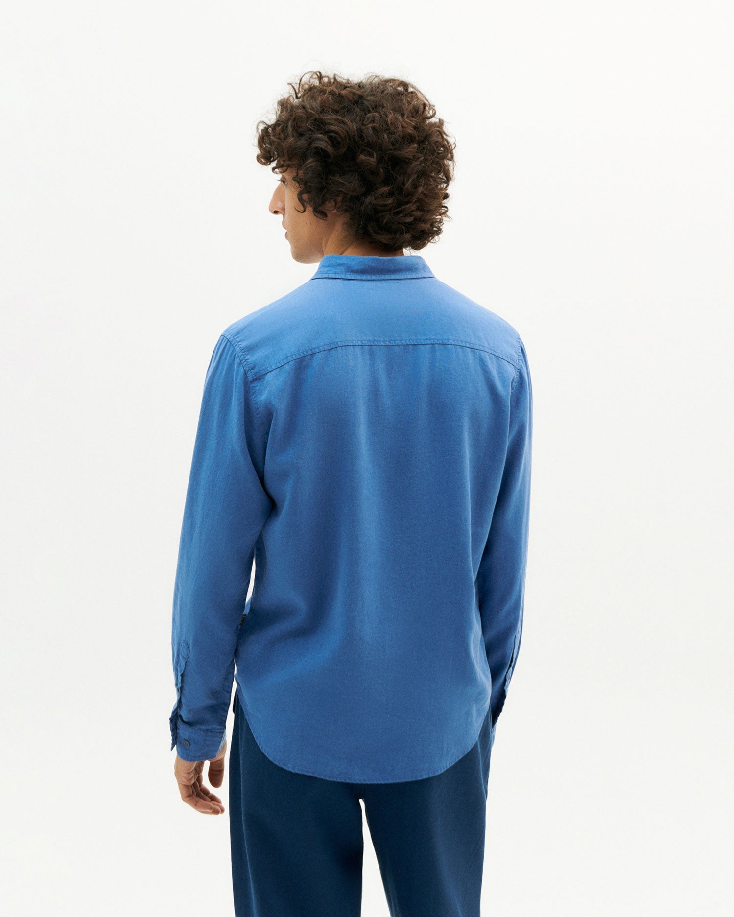Camisa azul Hemp Ant-5