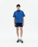 Oversized overhemd Kurt - Blauw